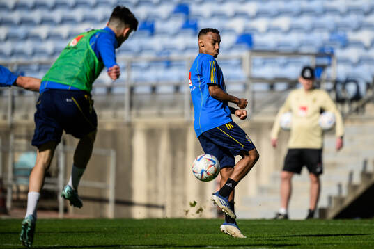 Bilal Hussein of the Swedish men's football national team