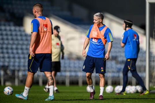 Jacob Ondrejka of the Swedish men's football national team