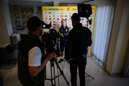Sebastian Nanasi of the Swedish men's football national