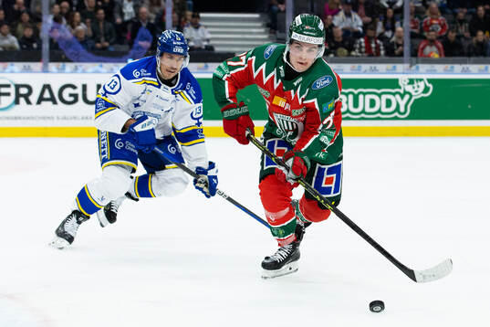 Leksands Jon Knuts och Frölundas Jere Innala
