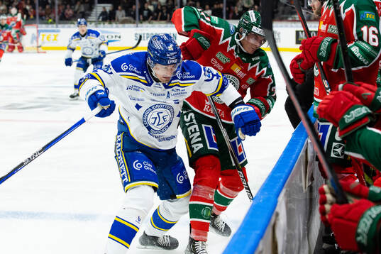 Leksands Patrik Noren och Frölundas Loui Eriksson