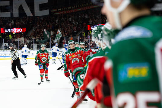 Frölundas Loui Eriksson jublar