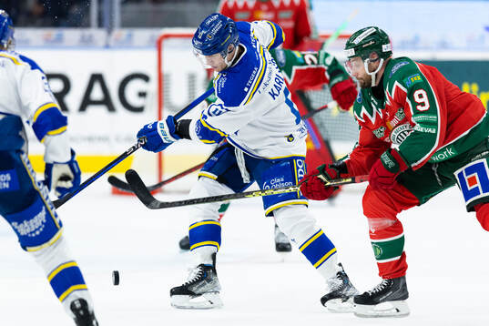 Leksands Martin Karlsson och Frölundas Jan Mursak