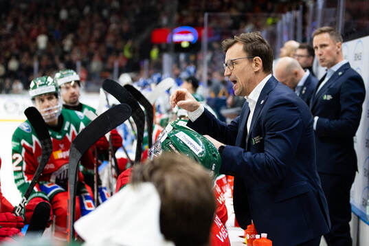 Frölundas assisterande tränare Kristoffer Näslund