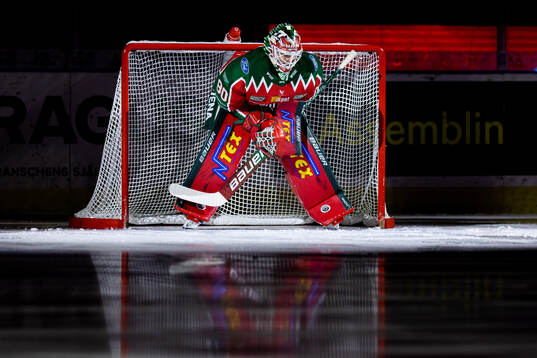 Frölundas målvakt Frederik Dichow