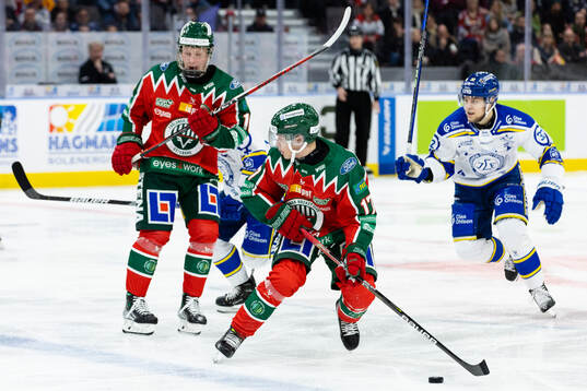 Frölundas Otto Stenberg och Isac Born