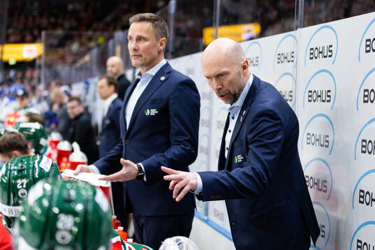 Frölundas assisterande tränare Anders Burström