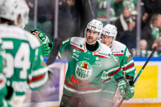 Rögles Ludvig Larsson jublar