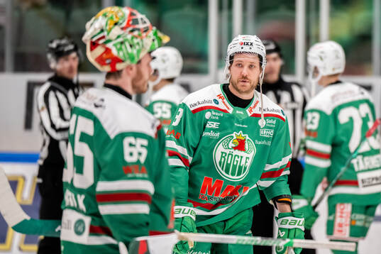 Rögles Linus Sandin deppar
