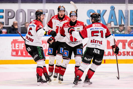 Örebros Filip Berglund, Rodrigo Abols och Linus Öberg