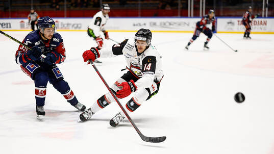 Linköpings Ty Rattie och Malmö Redhawks Carl-Johan Lerby