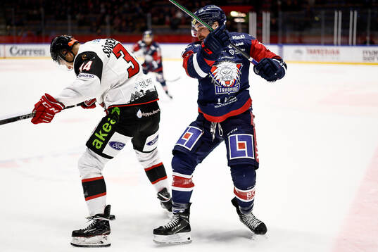 Linköpings Ty Rattie och Malmö Redhawks Carl-Johan Lerby