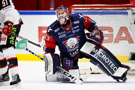 Linköpings målvakt Marcus Högberg