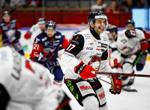 Malmö Redhawks Pathrik Westerholm deppar