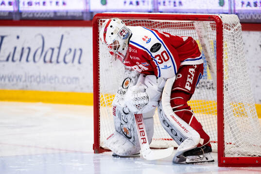 Timrås målvakt Jacob Johansson