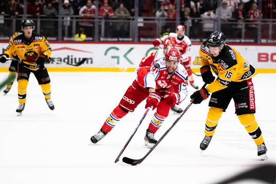 Timrås Magnus Pääjärvi och Luleås Carl Mattsson