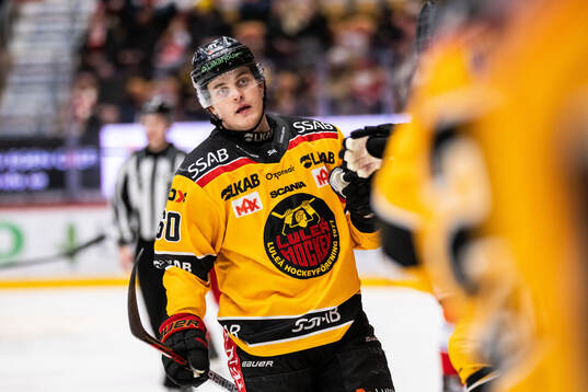 Luleås Julius Honka jublar