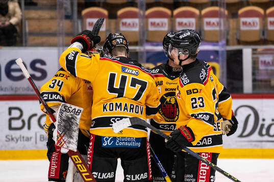 Luleås spelare jublar