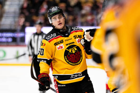 Luleås Julius Honka jublar