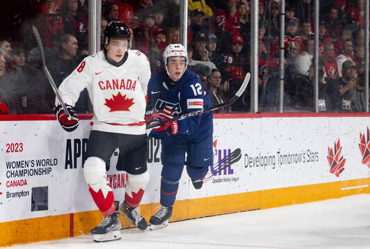Caedan Bankier of Canada and Sean Behrens of USA