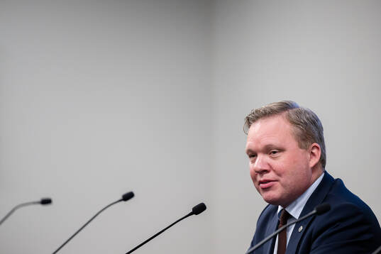 Anders Larsson, president of the Swedish Ice Hockey