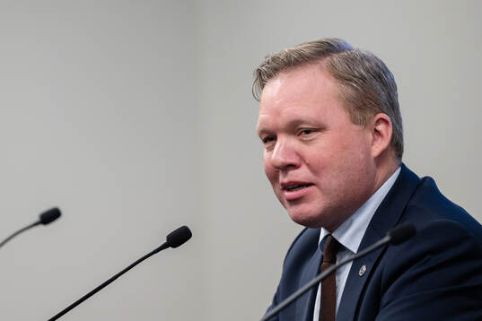Anders Larsson, president of the Swedish Ice Hockey