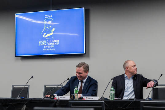 Anders Larsson, president of the Swedish Ice Hockey