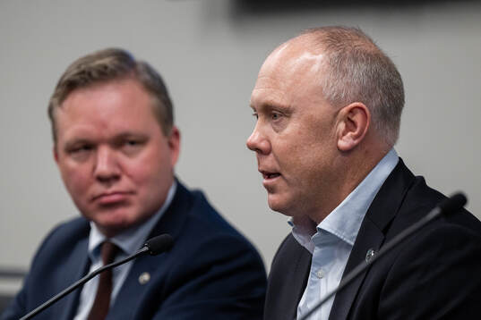 Anders Larsson, president of the Swedish Ice Hockey