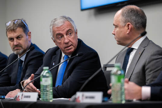 Luc Tardif, President of the International Ice Hockey