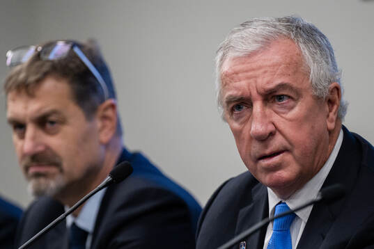 Luc Tardif, President of the International Ice Hockey