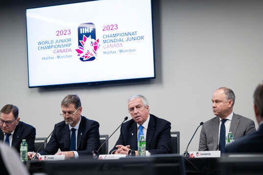 Luc Tardif, President of the International Ice Hockey