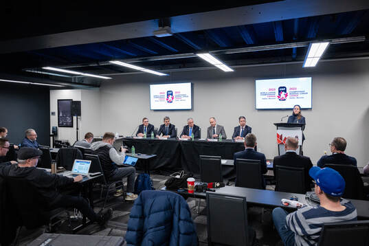 Keikki Hietanen, Petr Briza Luc Tardif, President of the