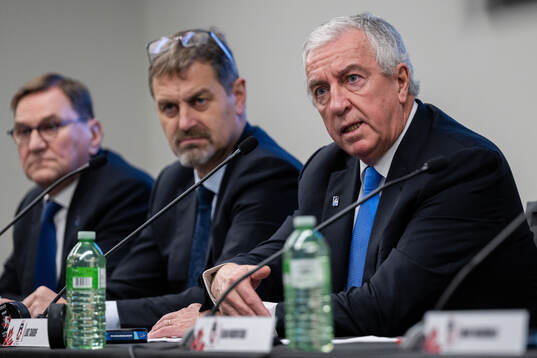 Luc Tardif, President of the International Ice Hockey