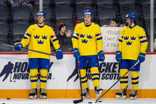 Ludvig Jansson , Elias Pettersson and Axel Sandin-Pellikka