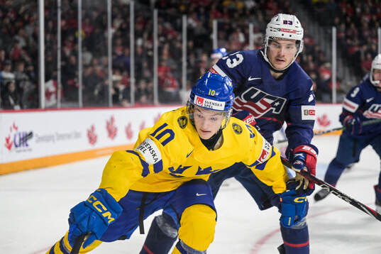 Fabian Wagner of Sweden and Jack Peart of USA