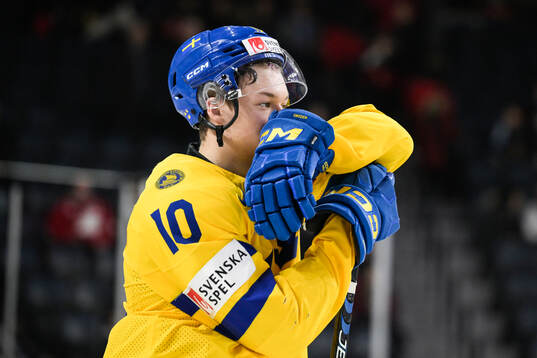Fabian Wagner of Sweden looks dejected