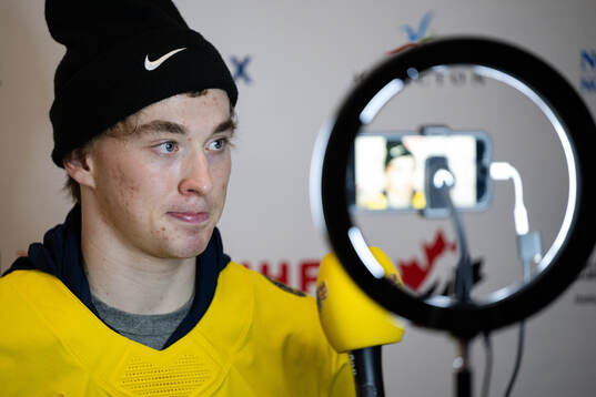 Noah Östlund of Sweden