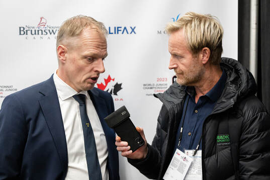 Magnus Hävelid, head coach of Sweden