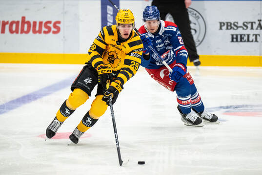 Skellefteås Albin Sundsvik och Oskarshamns Myles Powell