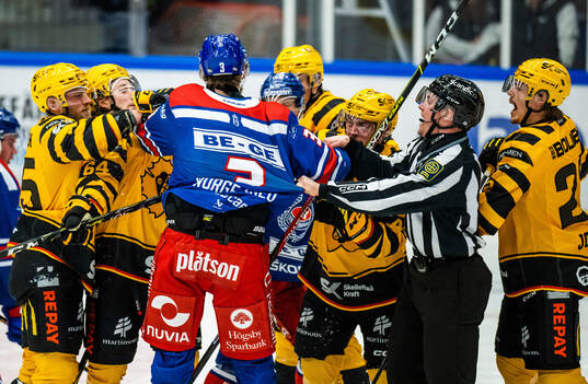 Oskarshamns William Worge Kreü i bråk med Skellefteås