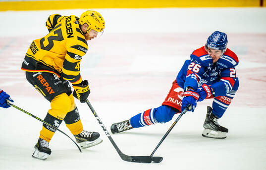 Skellefteås Filip Sandberg och Oskarshamns Lukas Pilö