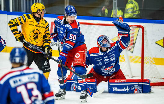 Skellefteås Rickard Hugg, Oskarshamns Juuso Riikola och