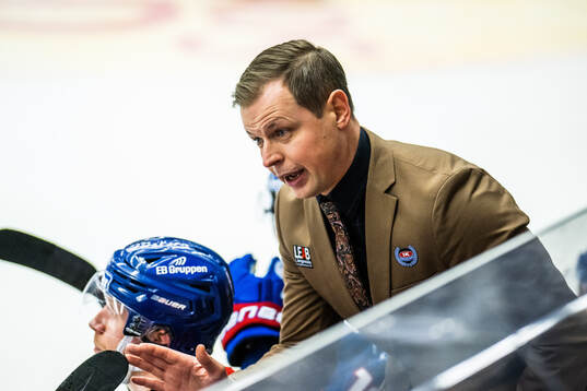 Oskarshamns tränare Martin Filander