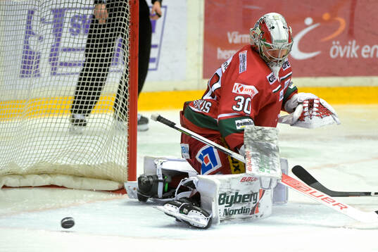 Modos målvakt Krister Gudlevskis