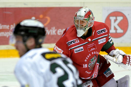 Modos målvakt Marcus Nygren