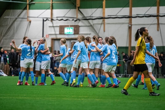 Malmö FFs F16 jublar