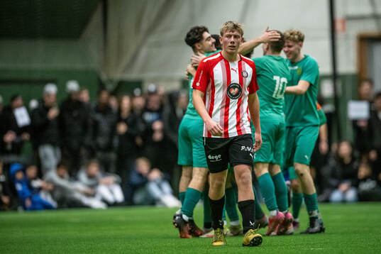 BK Höllviken P16s Johannes Gustafsson deppar