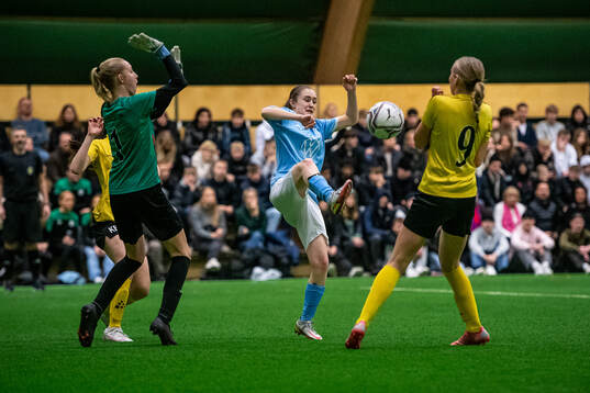 Malmö FF F16s Elvira Björkstrand mot Lunds BK F16s