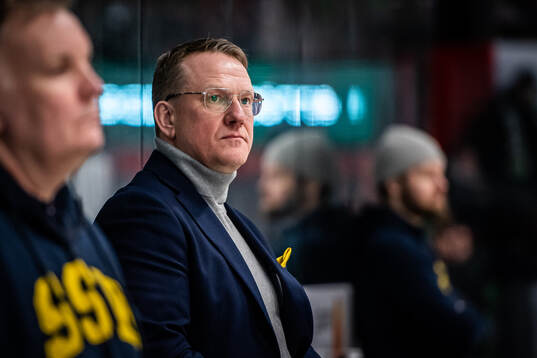Södertäljes tränare Magnus Bogren