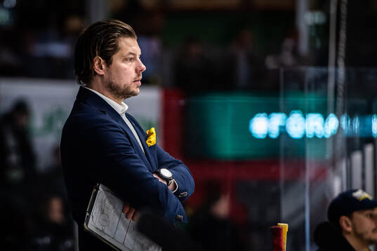 Södertäljes assisterande tränare Mattias Zackrisson
